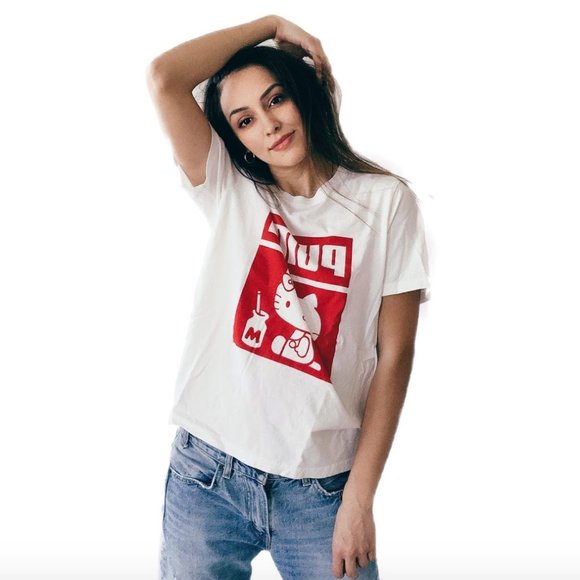 puma hello kitty tee